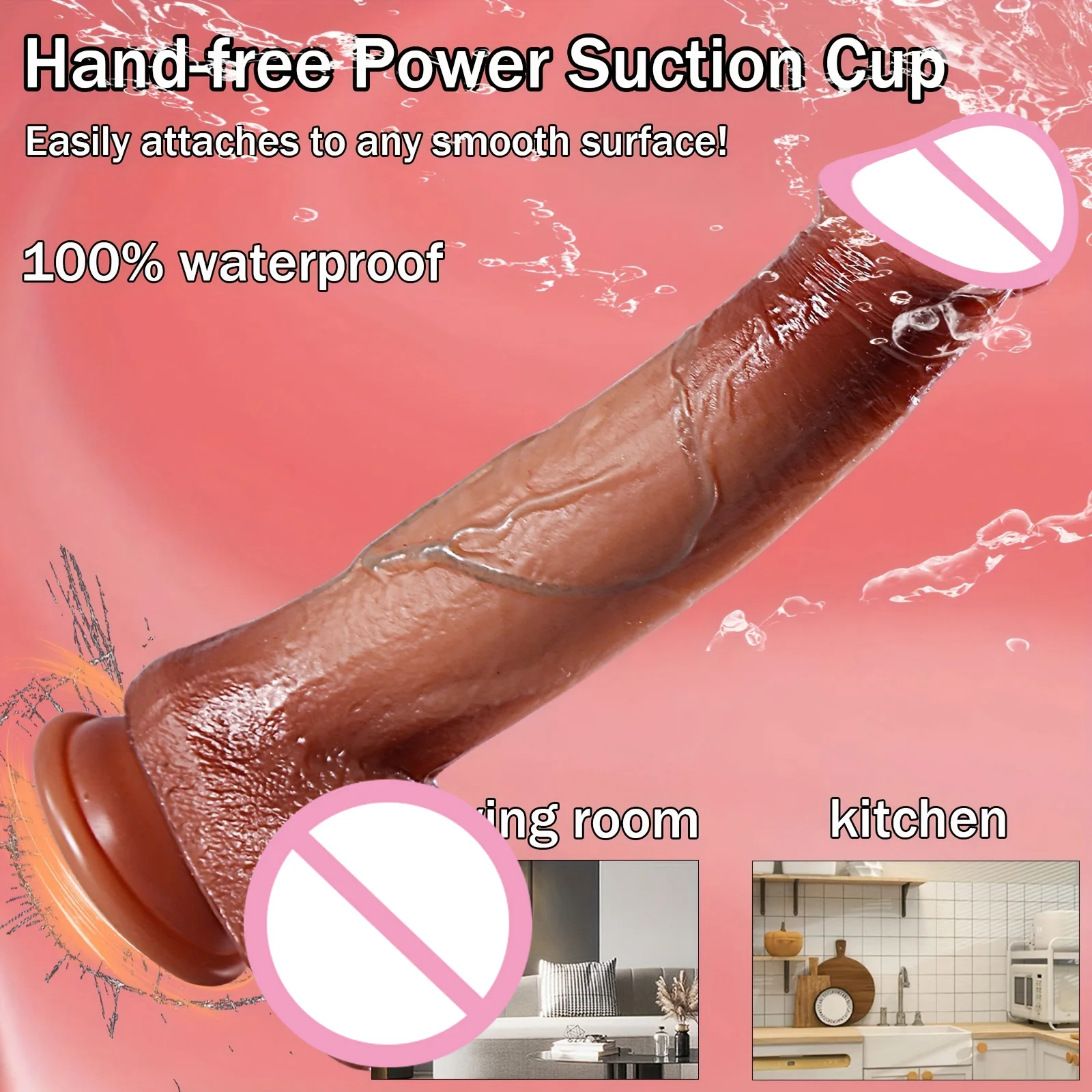 Vibrator Consoladores Dildos One Touch Heating 10Hight-speed Thrusting Modes Liquid Silicone Lifelike Details Sex Toys For Woemn