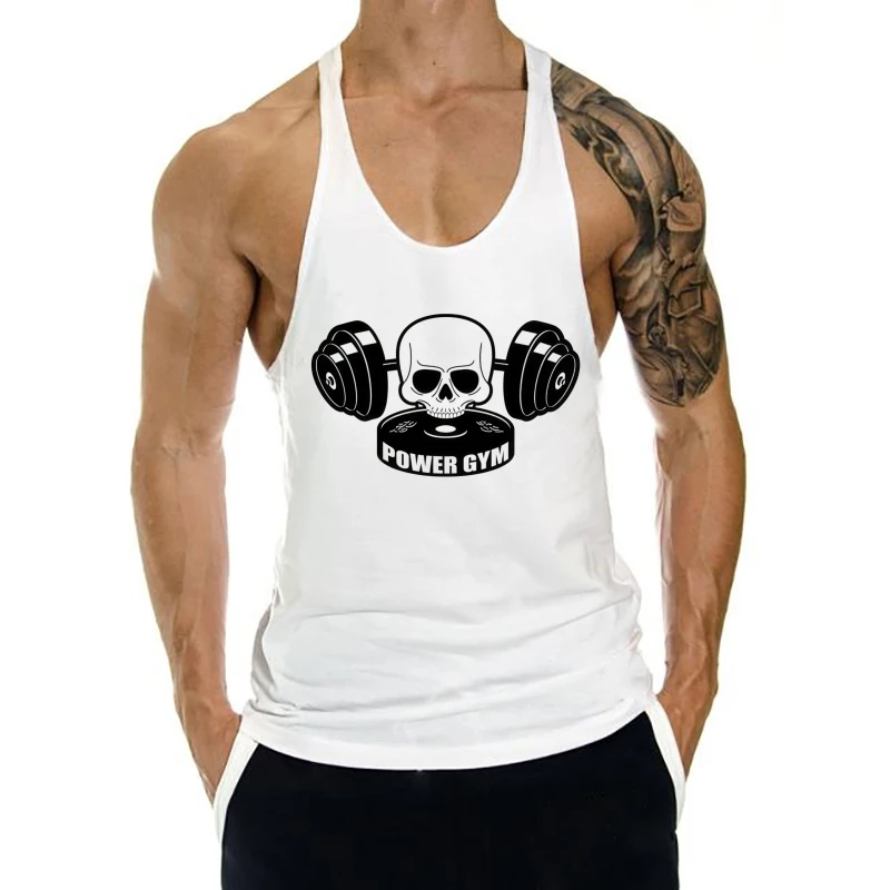 

Новинка 2025 года, майка для бодибилдинга и фитнеса, мужской хлопковый жилет без рукавов, форма тренажерного зала, определение мышц, спортивная майка для тренировок