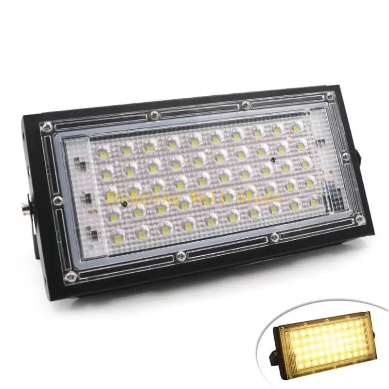 KX4B LED LED屋外スポットライト庭のための便利なリフレクターストリートフラッドライトのための50Wの実用的な50Wフラッドライト