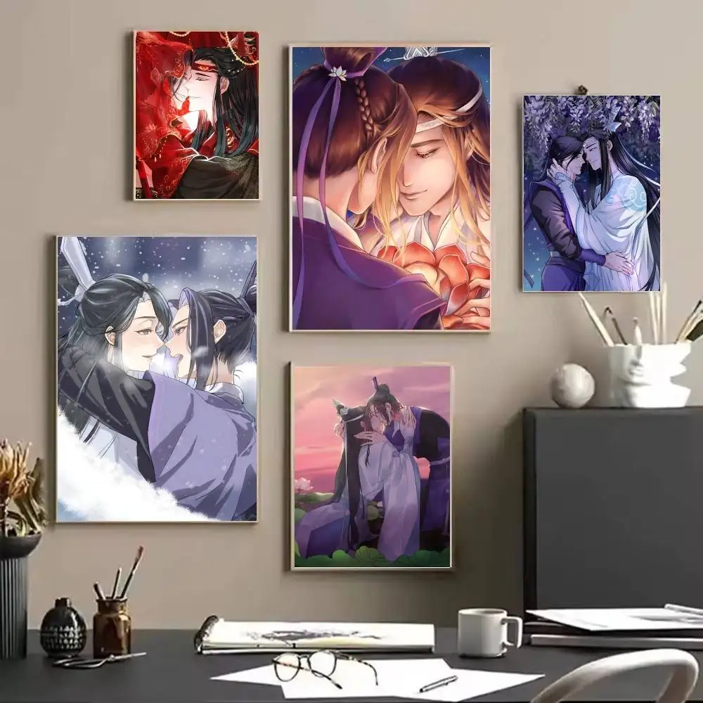 Anime XiCheng Grandmaster Of Demonic Cultivation Poster And Prints Wall Art Pictures For Modern Bedroom Game Room Home Decor