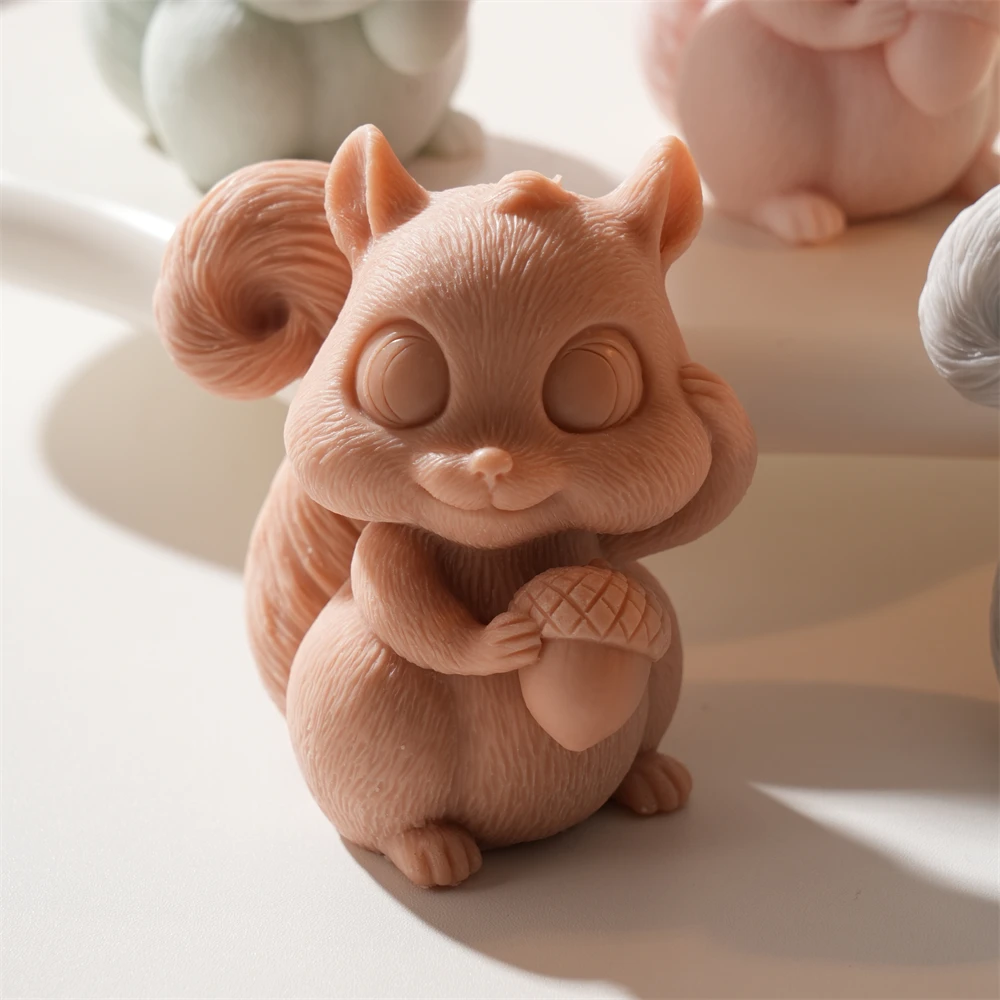 Squirrel Candle Silicone Mold  - đánh giá và giá Candle Making Books For Beginners