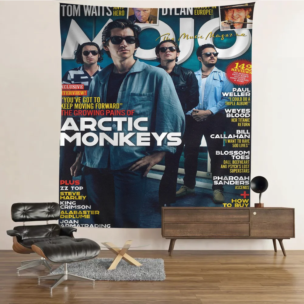 Rock Band A-Arctic M-Monkeys DIY Wall Tapestry Hanging Tarot Hippie Wall Rugs Dorm INS Home Decor