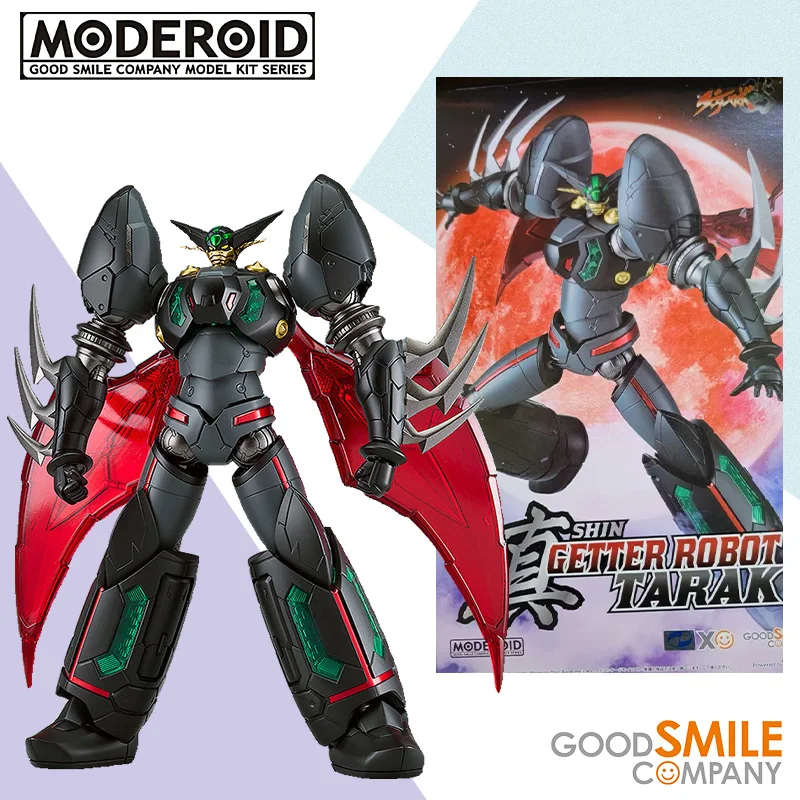 Original box Goodsmile Company MODEROID GETTER ROBOT TARAK Figure Finished Model kit PVC Anime full Action Toy Gift for kids