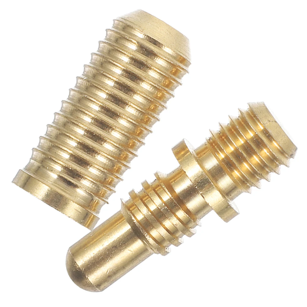 

1 Set Heavy Duty Copper Pool Joint Parts Sturdy Billiard Connection Screws Secure Snooker Cue Extension Screws Durable Pool Cue