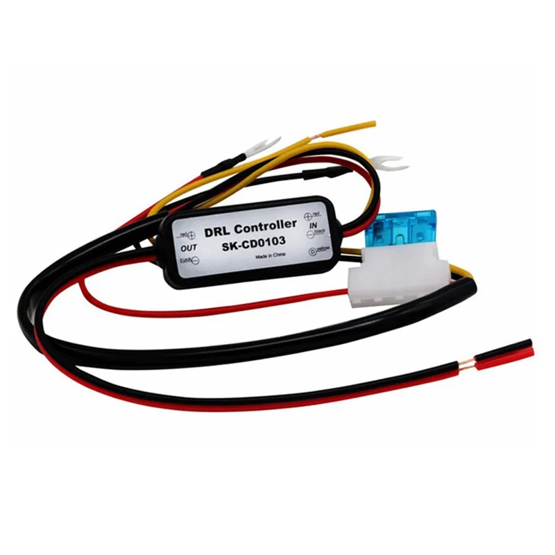 THIVN-1 Pz Controller DRL Auto Auto LED Luce di marcia diurna Relè Cablaggio Dimmer On/Off 12-18 V Controller fendinebbia