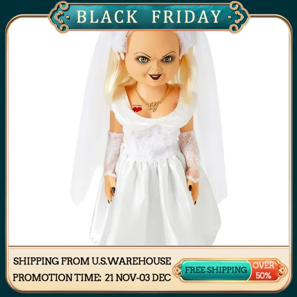 Spirit Halloween Bride of Chucky Tiffany Doll ,Halloween，Dolls & Accessories, Spirit Halloween Bride of Chucky Tiffany Doll