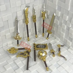 Middle Ages Sword Flag Hammer Accessories Building Blocks Model Bricks mini Action toy Figures Toy gift for children