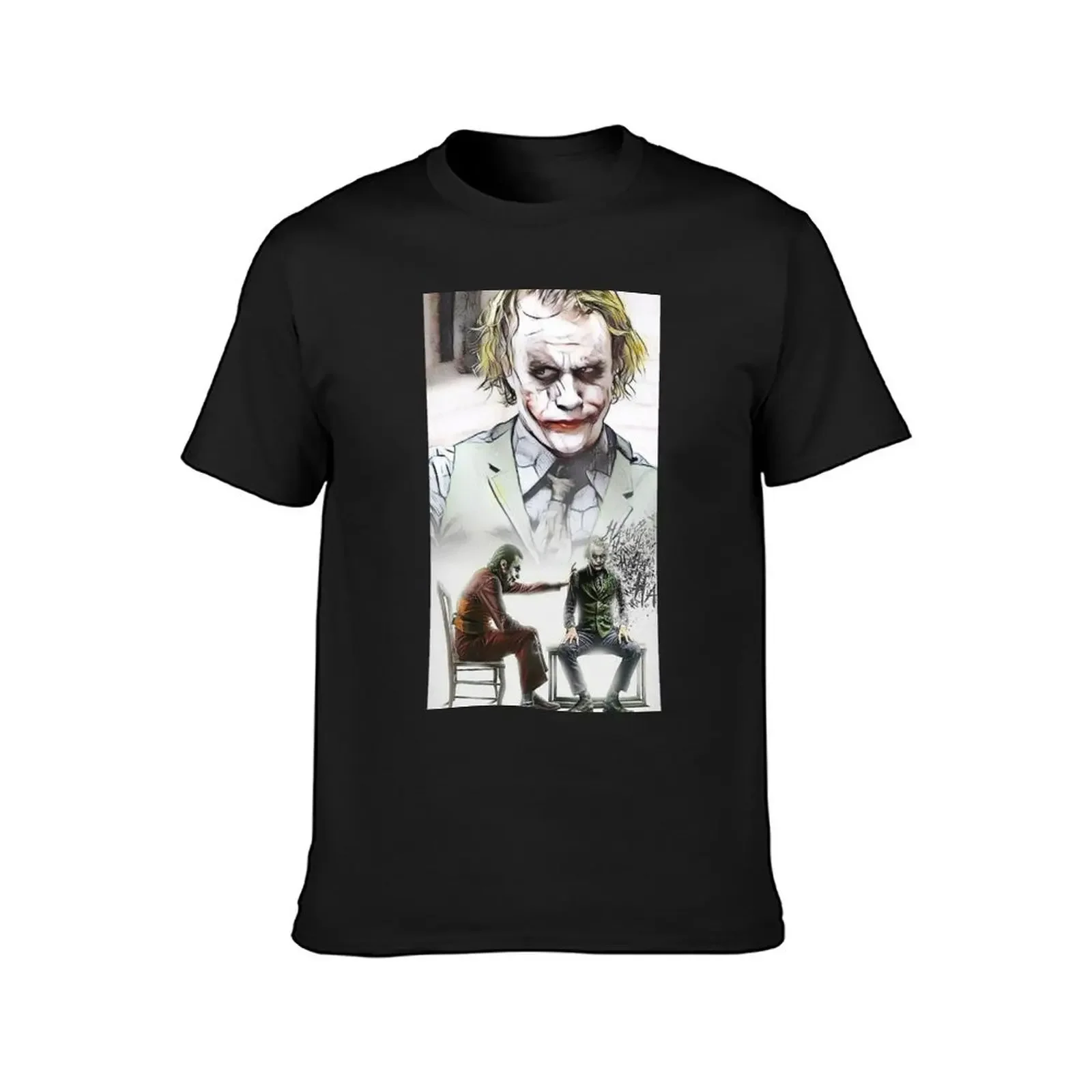 Heath ledger T-Shirt vintage street wear slim fit t shirts for men