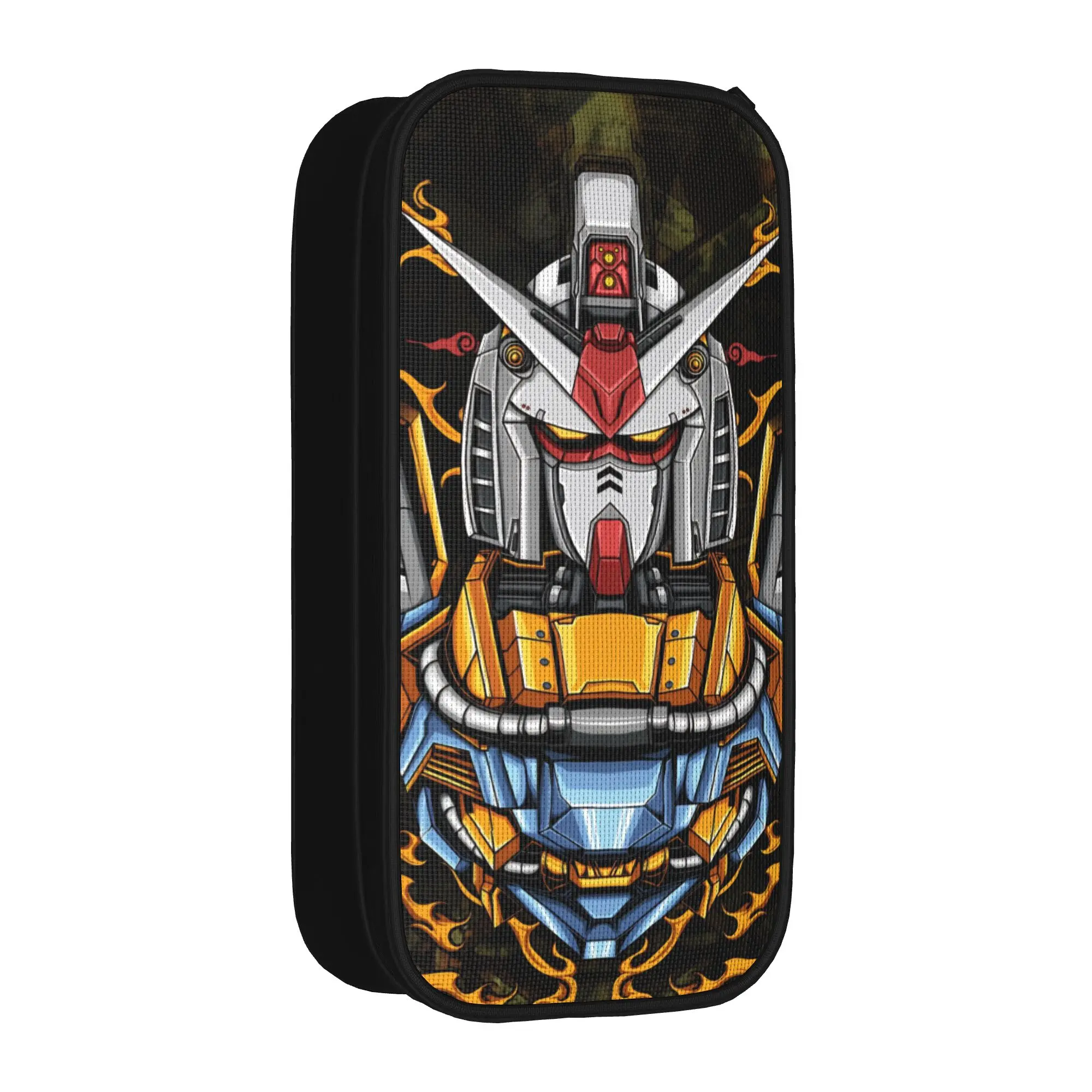 mobile suit gundams Merch Pencil Case Large-capacity Kids School Supplies  Pencil Bag Gift
