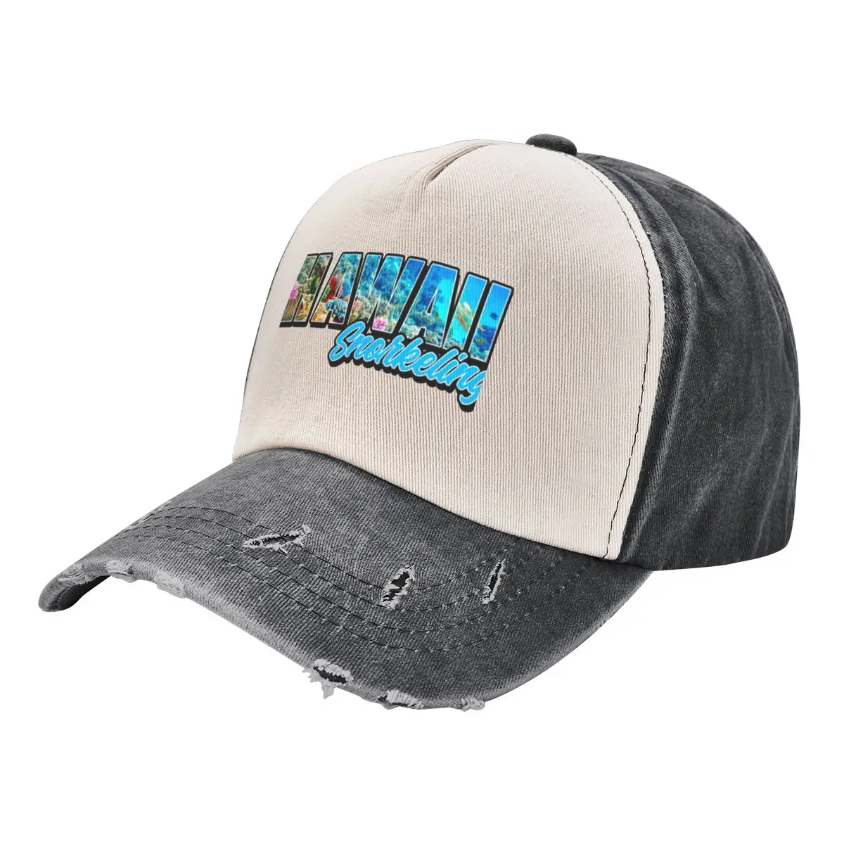 Hawaii snorkeling. Hawaii diving Baseball Cap Golf fashionable Brand Man cap hiking hat Men Women's