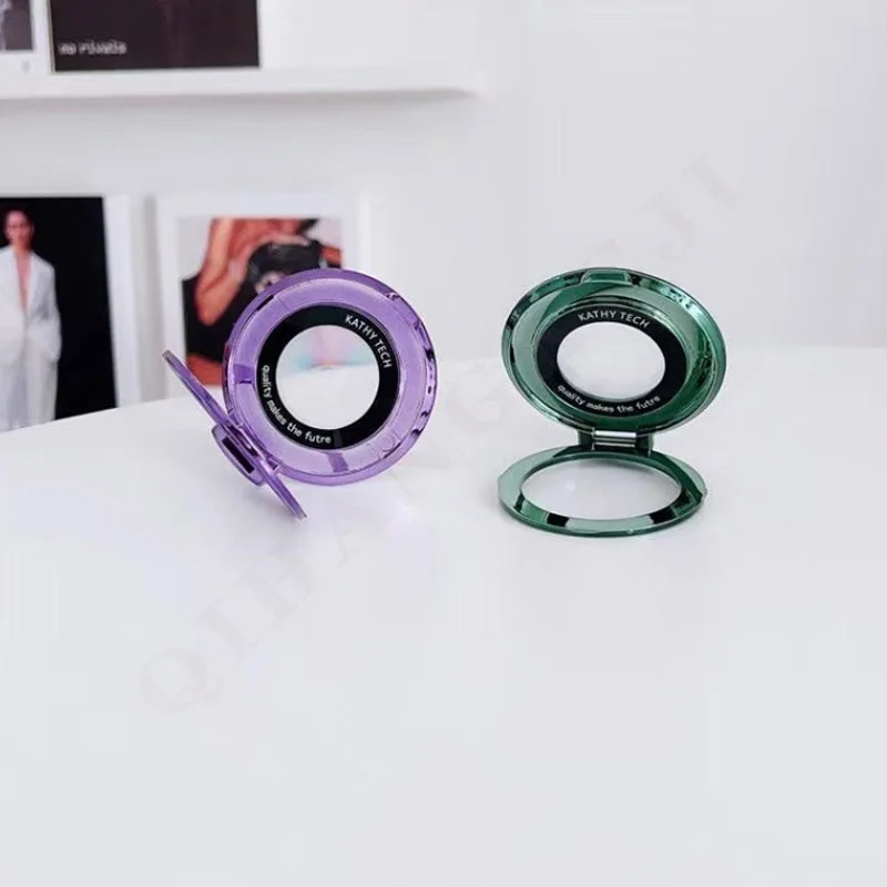 Luxury Shiny Diamond Magnetic Ring Bracket For iPhone 16 15 14 13 Pro Samsung S25 Ultra Smartphone Back Holder Cover Accessories