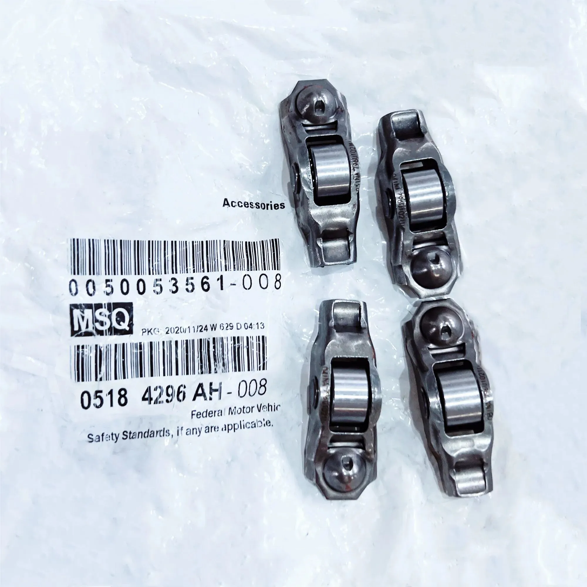 

Valve Rocker Arms 5184296AF, 5184296AH, Suitable For: 3.0-liter, 3.6-liter Jeep Wrangler, Grand Cherokee, Dodge Charger, Dodge C