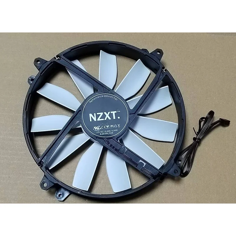 MY 1pc For NZXT A2030L12S 12V 0.42A 20cm 20030 3-wire cooling fan