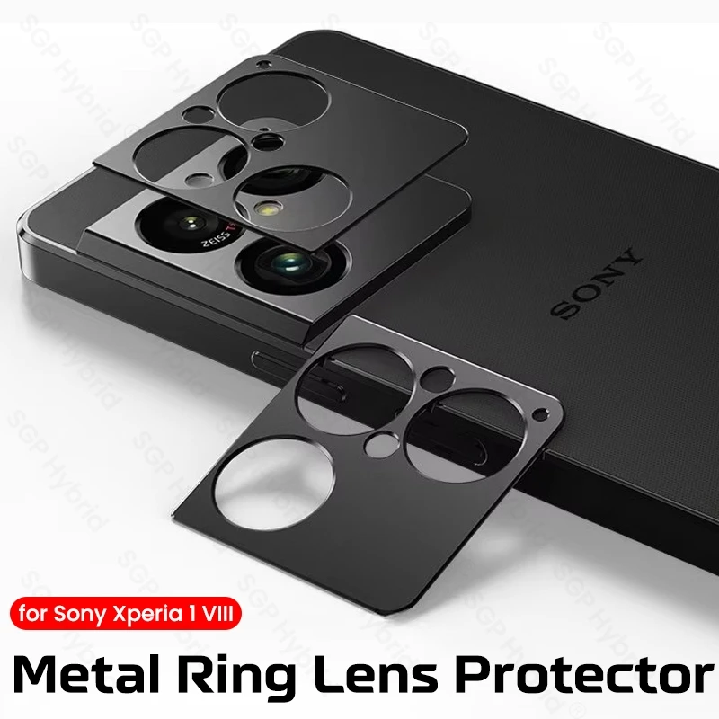 Kameraobjektiv-Schutzfolie aus Aluminiumlegierung für Sony Xperia 1 VIII 1VIII Xperia1VIII 5G XQGE54, XQGE74, XQGE44 6,5 Zoll