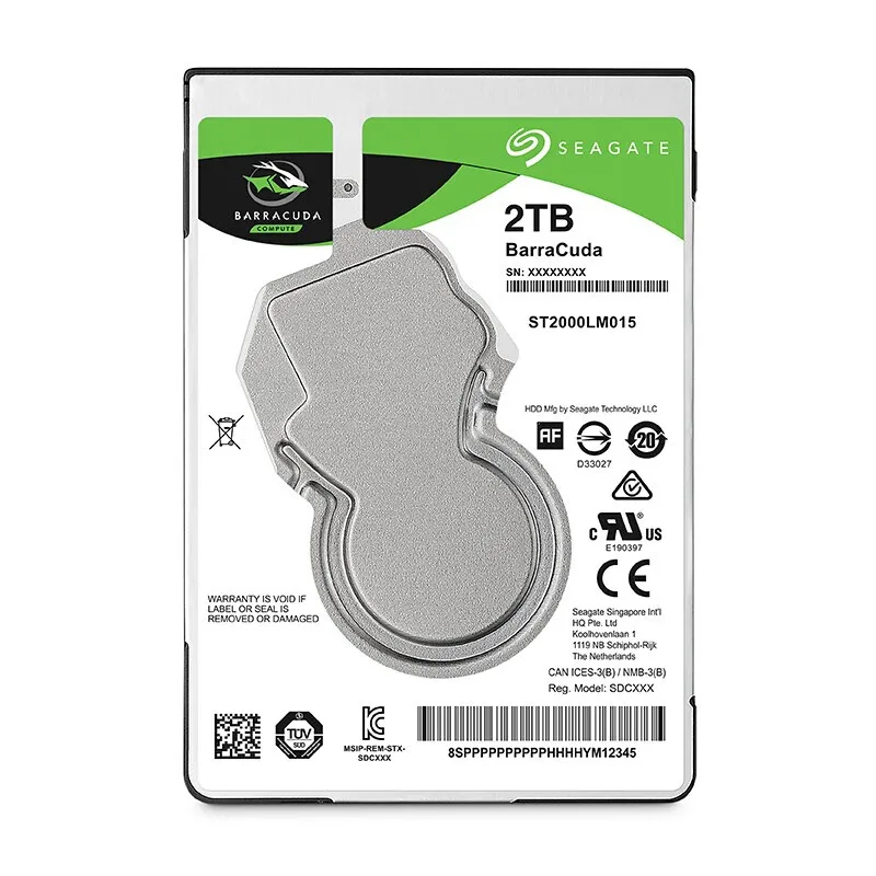 Для Seagate Barracuda 2 ТБ ST2000LM015 5400 об/мин SATA 2,5 