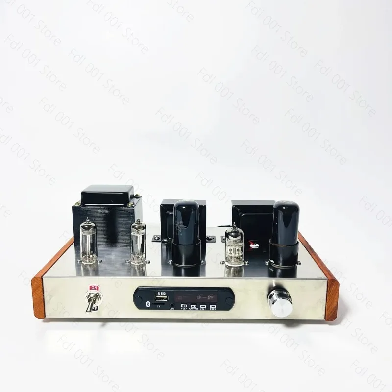 For 6p6p Vacuum Tube Bile Power Amplifier Kit, Dual 6z4 Bile Rectifier HiFi Power Amplifier, Fever Vocal Finished Product