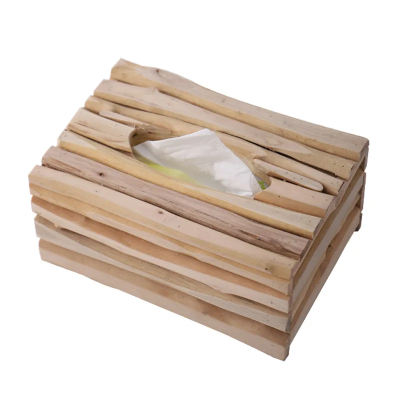 

log tissue box, high-end light luxury and high-value storage in the living room