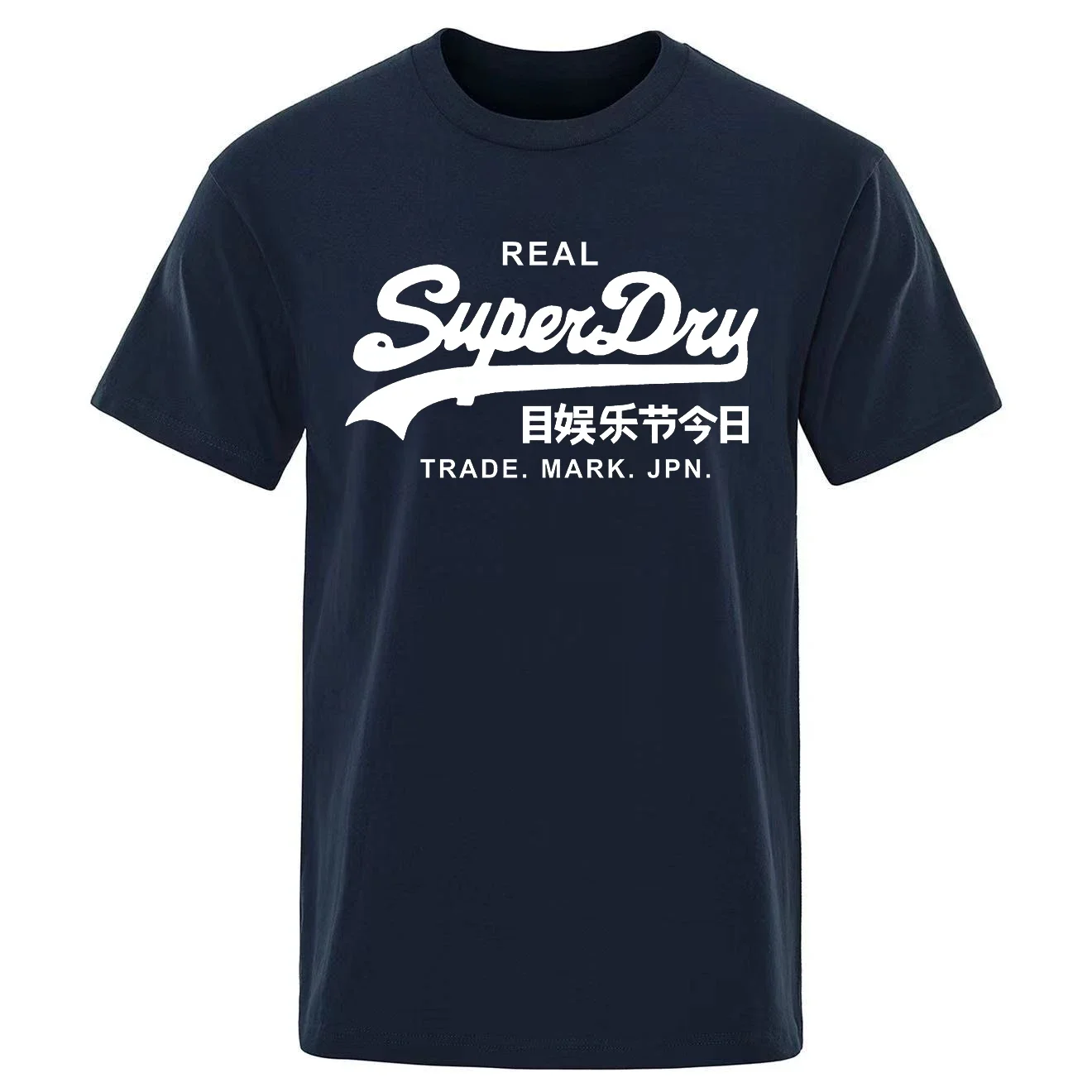 UK Superdry Ultimate DRY Men's Summer Cotton T-shirt Simple Retro Breathable Comfortable Round Neck Women Street Wear