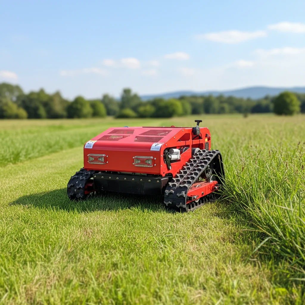 550/800/1000/1200mm  Electric Wheel Track Remote Controlled Lawn Mower