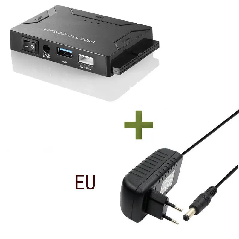 

Универсальный адаптер USB 3.0 для SATA/IDE, 2,5/3,5-дюймовых жестких дисков, устройство для чтения внешних HDD/SSD накопителей
