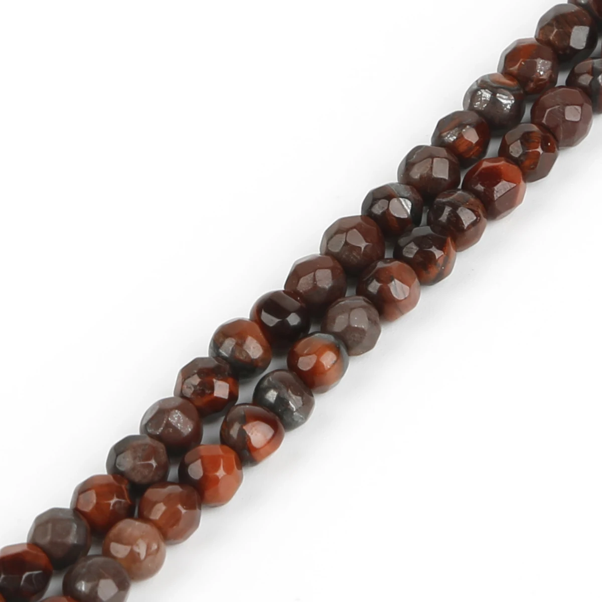 

Red Tiger's eye Beads Strand Natural Stone Round Loose Beads For Making Jewelry Bracelet Craft DIY Necklace Earring