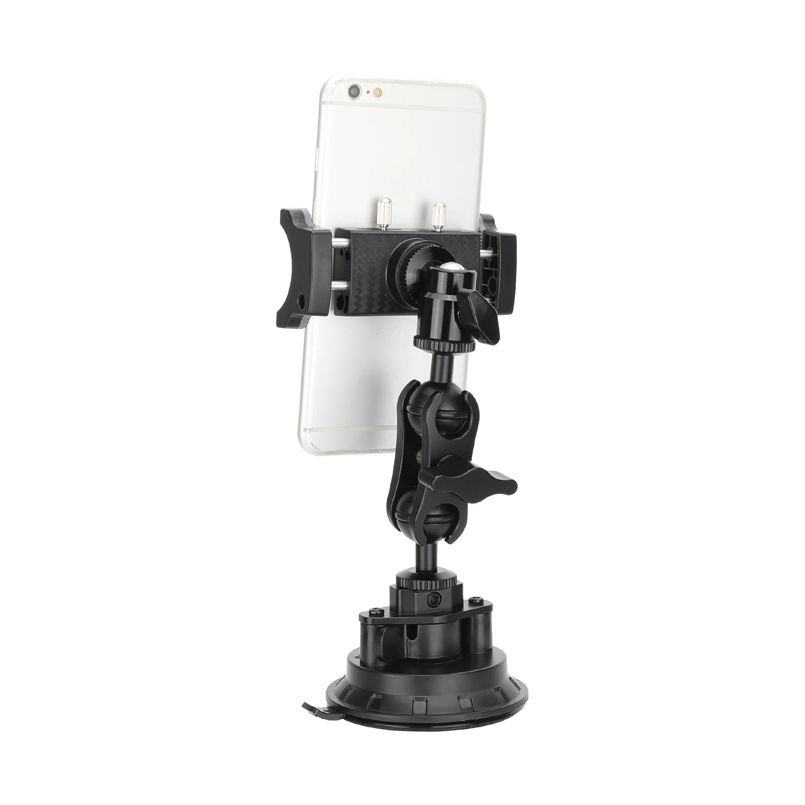 

Kayulin Magic Arm Magnetic Suction Cup Mounting Support Kit & Smartphone Clip, for GoPro DJI Action Camera Smartphone Windshield