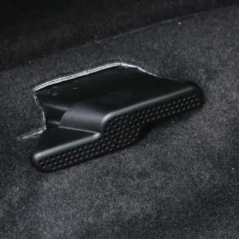 For BMW X1 IX1 U11 2023-2024 ABS Black Car Seat Outlet Air Outlet Vent Protect Cover Trim Sticker Car Accessories