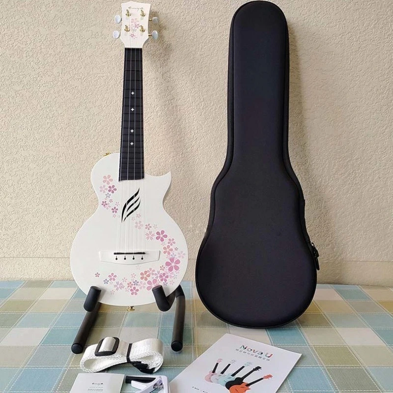 

Unique Design 23Inch Carbon Fiber Ukulele 4 Strings Concert Quality Travel Friendly Best Selling Ukulele