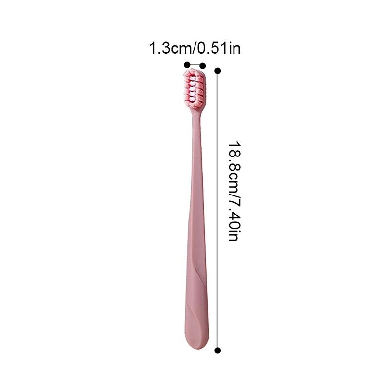 Spiral Soft Bristled Toothbrush Soft Bristled Household Cleaning Toothbrush Toothbrush Stain Removal Toothbrush Oral Cleaning