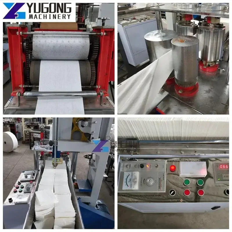 YG Paper Napkin Machine Price Automatic Paper Table Napkin Packaging Machine Facial Tissue Making Machine