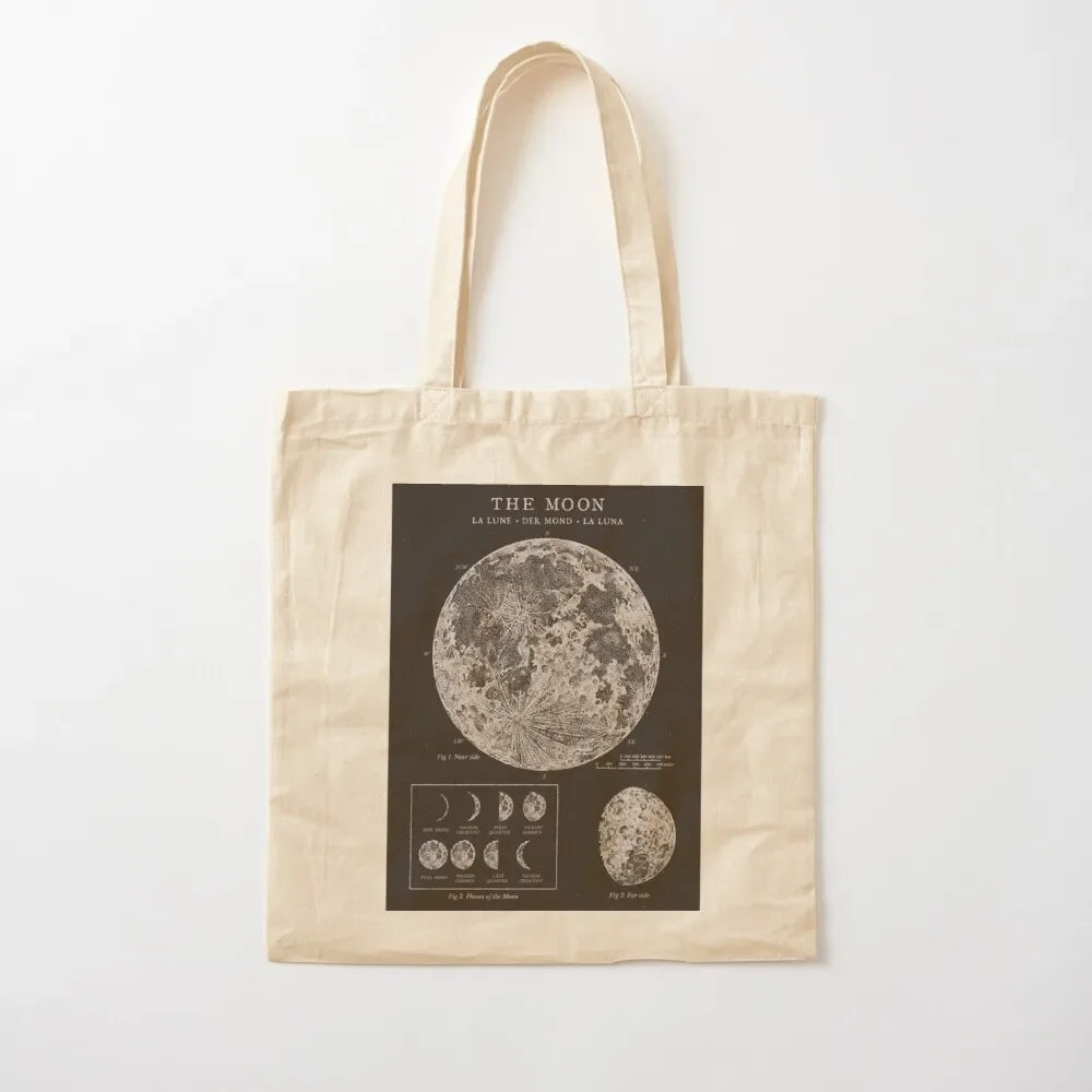 مراحل القمر حمل حقيبة حقائب اليد حقيبة القماش حمل حقيبة امرأة أكياس عربة التسوق