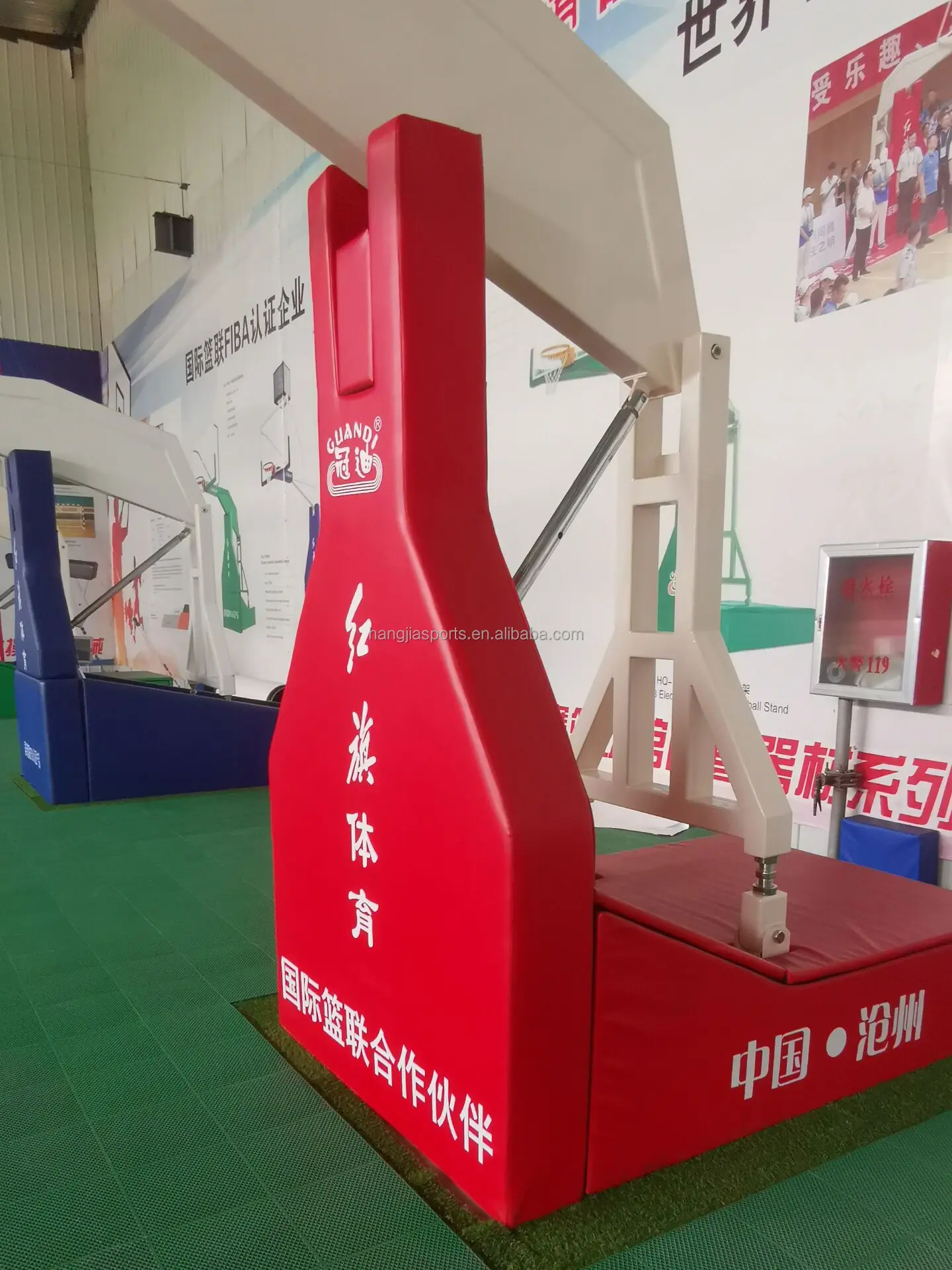 Portable Basketball Hoop System with Manual Electric Hydraulic Lift Adjustable Indoor/Outdoor Stand for Training & Games - view 2