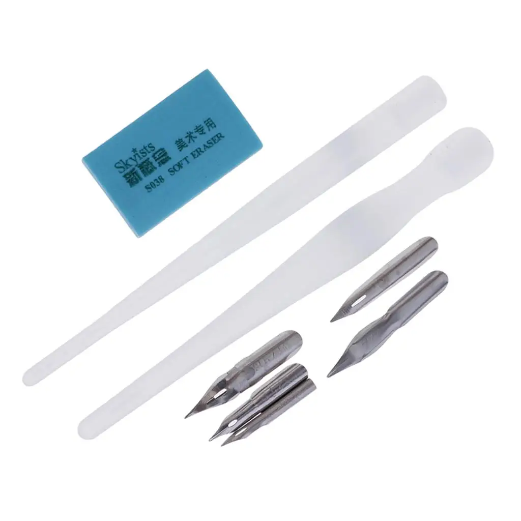 Fountain Pen Drawing Pen + Nib + for Drawing and Drawing by the Artist's Hand