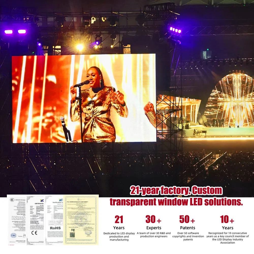 Customizable High Quality Led Wall P 2.6 Rental Ground Support for Rental Led Display  P2.97 Rental Indoor Led Video Panels 500x