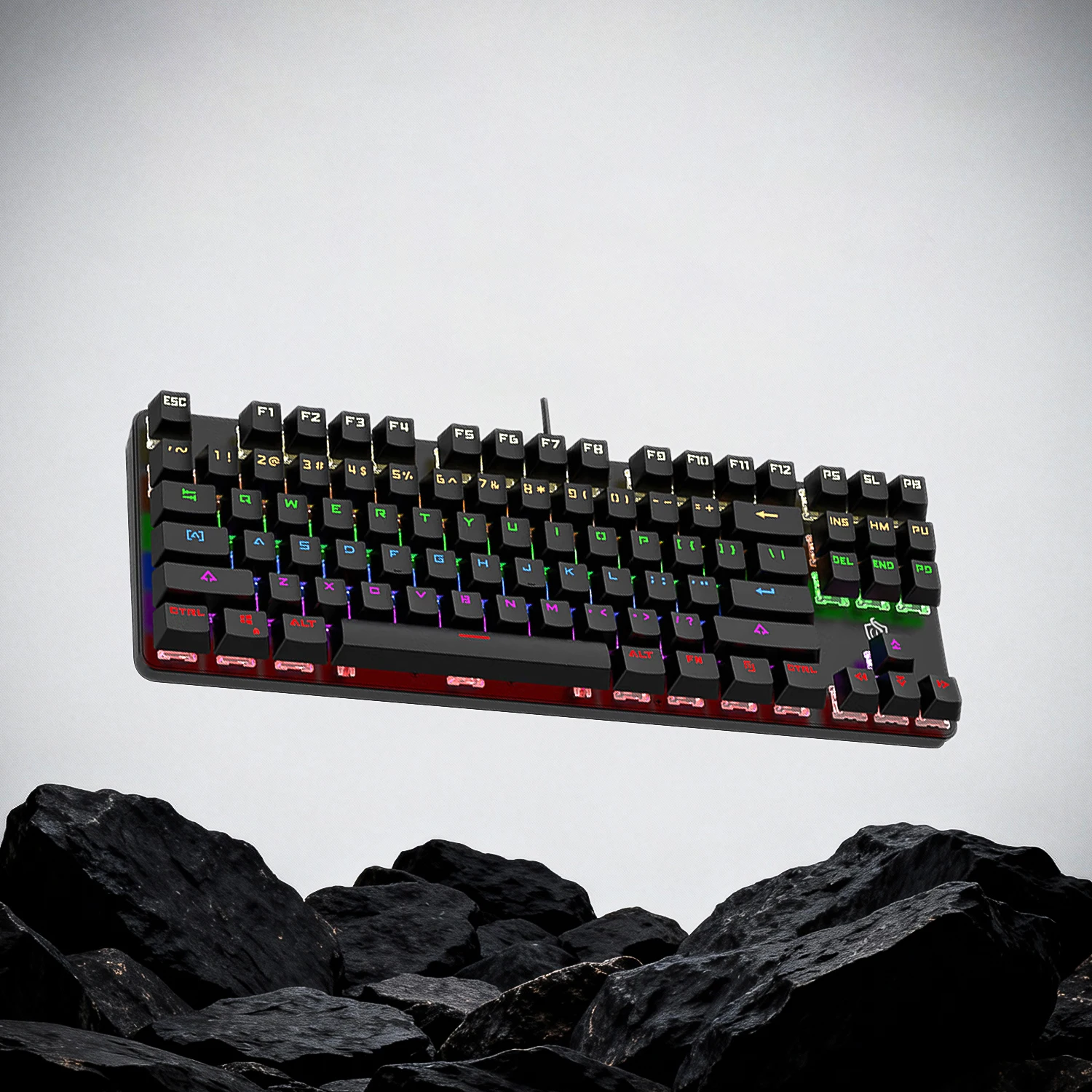 MS Mechanical Gaming Keyboard 87 Keys For PC/LaptopBlue Switch MechanicalHot-Swappable