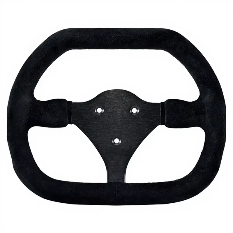 320mm Aluminum Blue/Black Steering Wheel for 1000cc Buggy Pedal Kart Frame-Replacement Part