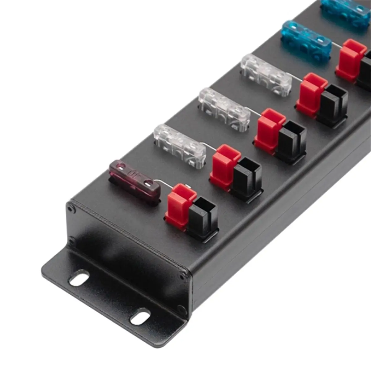 Happy New- DC36V AP-8S 8 Channel Power Distributor for HF Radio Communication Power Supply Splitter Screw Fixing