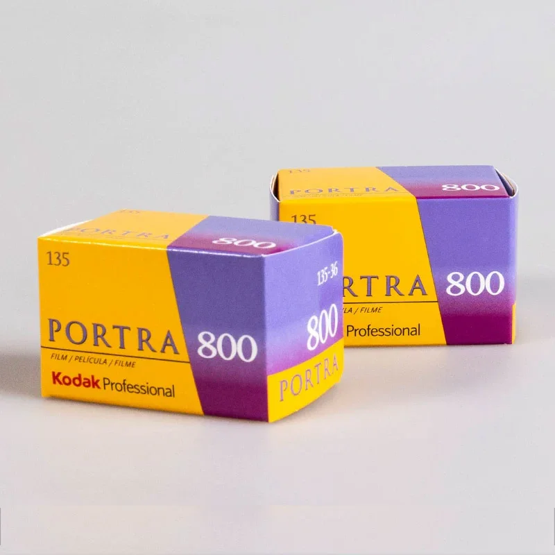 In Stock 135 Film Color Negative Film Kodak Portra 800 Professional 35mm For Kodak M35/M38/F8/F9/H35/H35 (Expiration Date: 2027)