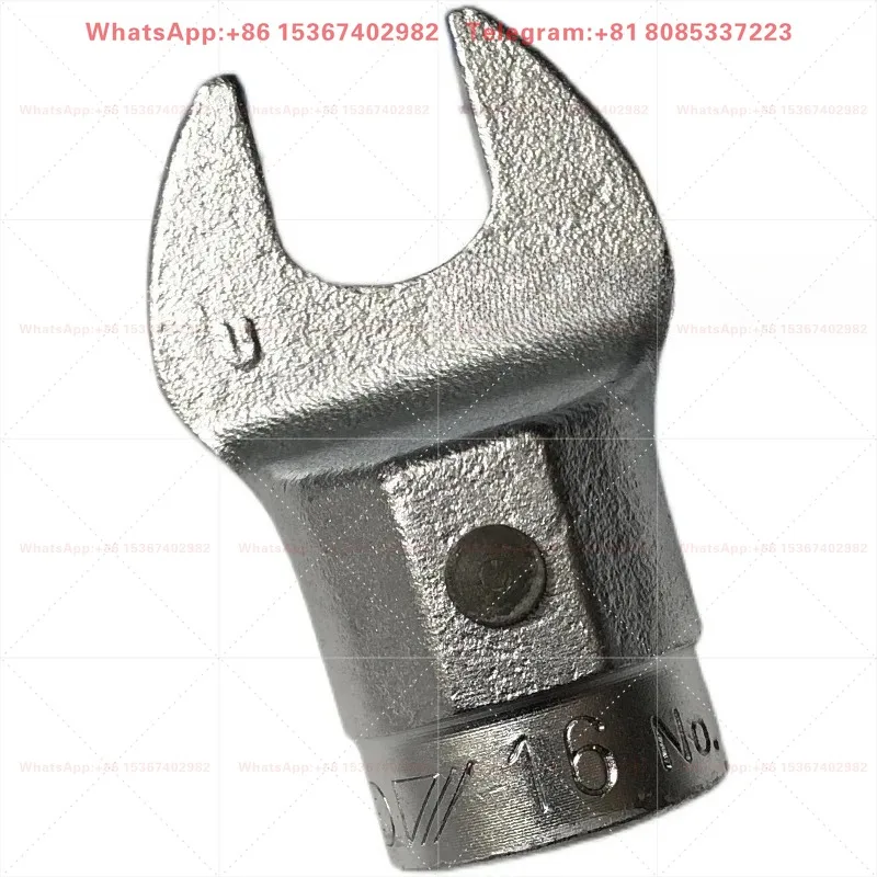 Llave dinamométrica alemana GEDORE de cabeza abierta de 16 mm, cabeza redonda, 16 Z 8791