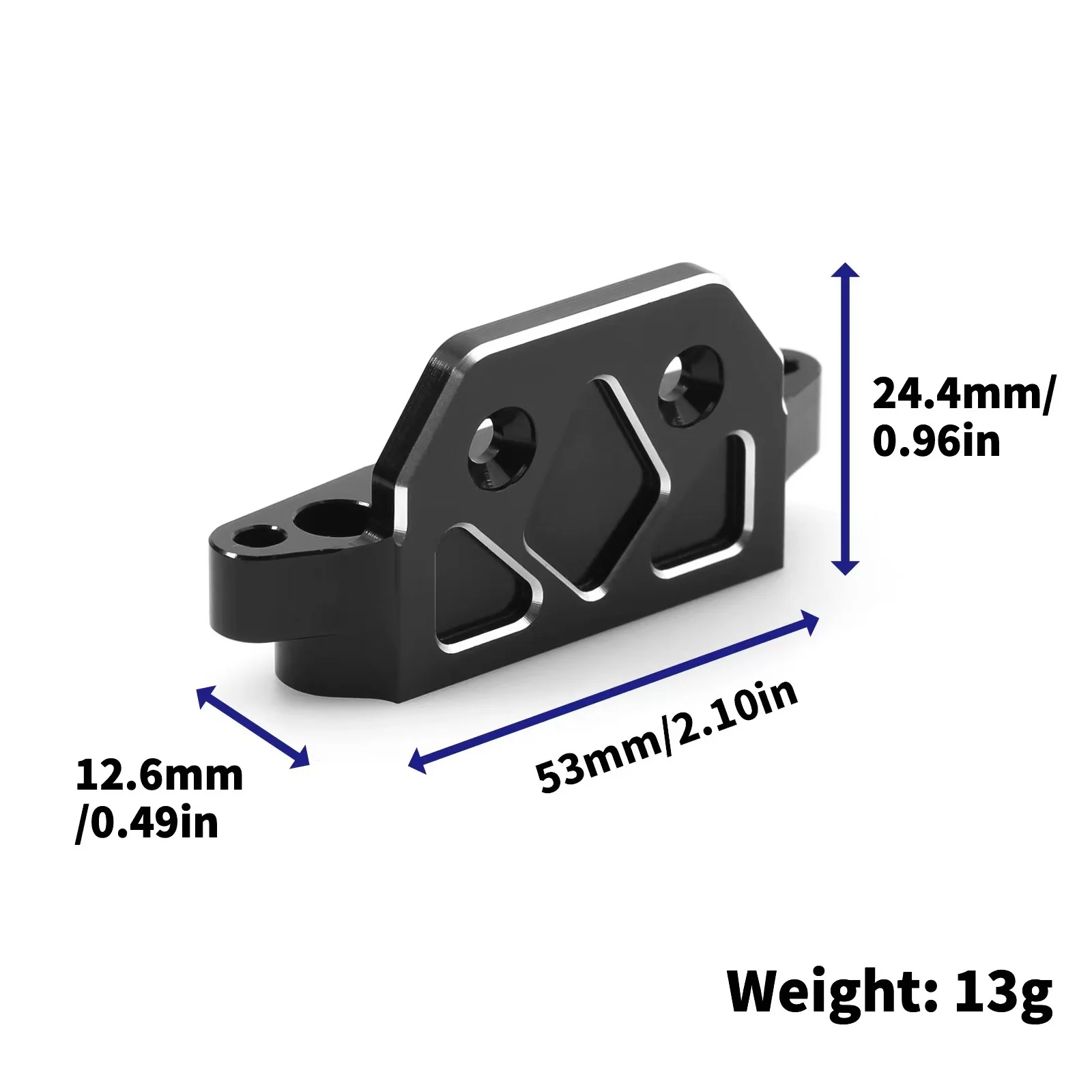 Metal Rear Bulkhead Tie Bar Suspension Arm Code Hinge Pin Mount for Traxxas Slash 4X4 LCG Rally 1/10 RC Car Upgrade Parts