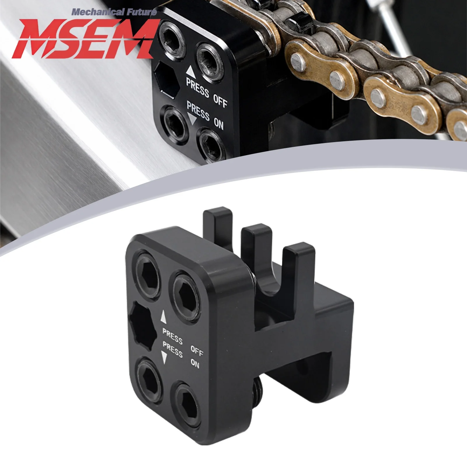 Motorcycle Master Link Press Tool Chain Splitter Link Changing Tool For 420 428 520 525 530 Series For KTM YAMAHA SUZUKI HONDA