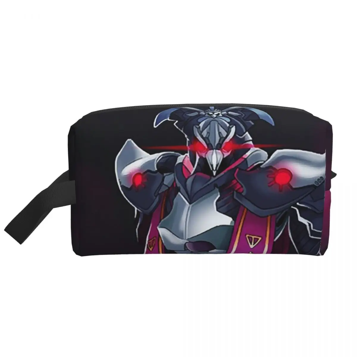 Regalo per uomo Copie De Samus Aran Metroid Samus Aran Borse per cosmetici da donna Custodia per trucco da viaggio Astuccio per matite