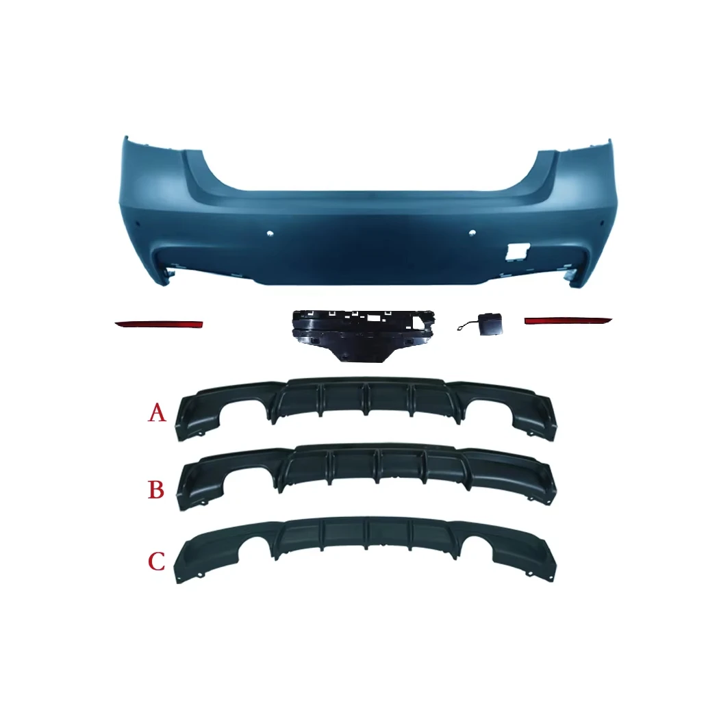 

Auto parts rear bumper for BMW 3 Series G20 G28 upgraded to MTech material rear bumper for BMW G20 G28 body kit