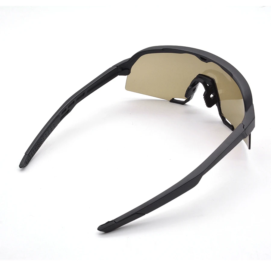 Lunettes de soleil de cyclisme avec 3 lentilles pour homme, sport de plein air, vélo de route, équitation de vitesse en montagne, TR90