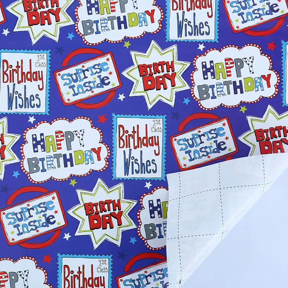 Popular Wrapping Paper Sheets Set Of 6 ,For Birthday Party Wrapping Paper Gift Wrap Papers,Present Gift Wrapping Paper