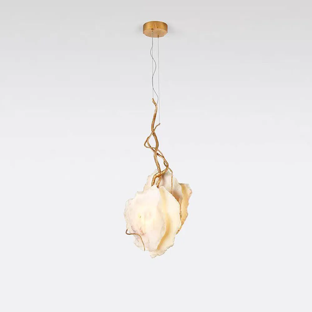 Luxury Design Marble Chandelier LED Lamp Living Room Decoration Bedside Hanging Lighting