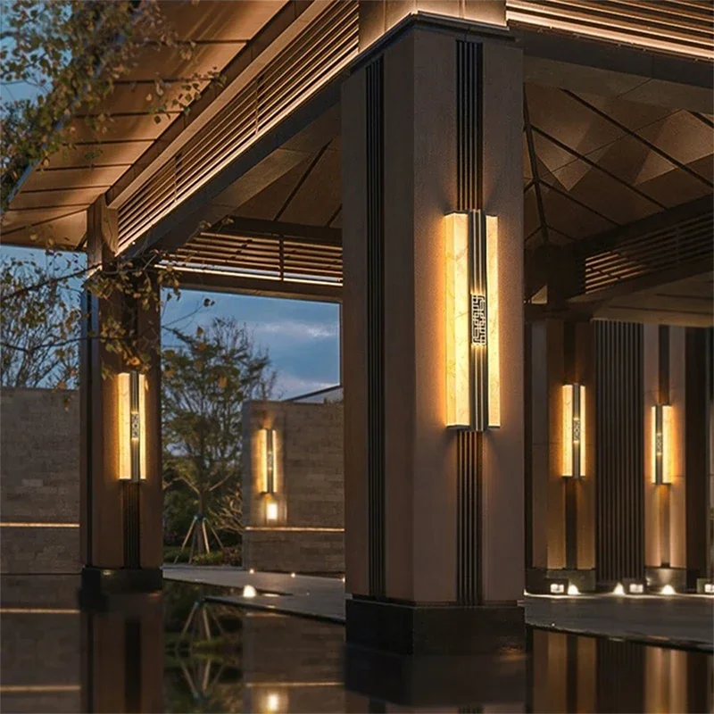 BERTH Contemporary LED Outdoor Wall Lamps Electric Simplicity Waterproof Balcony Hallway Courtyard Villa Gate Hotel