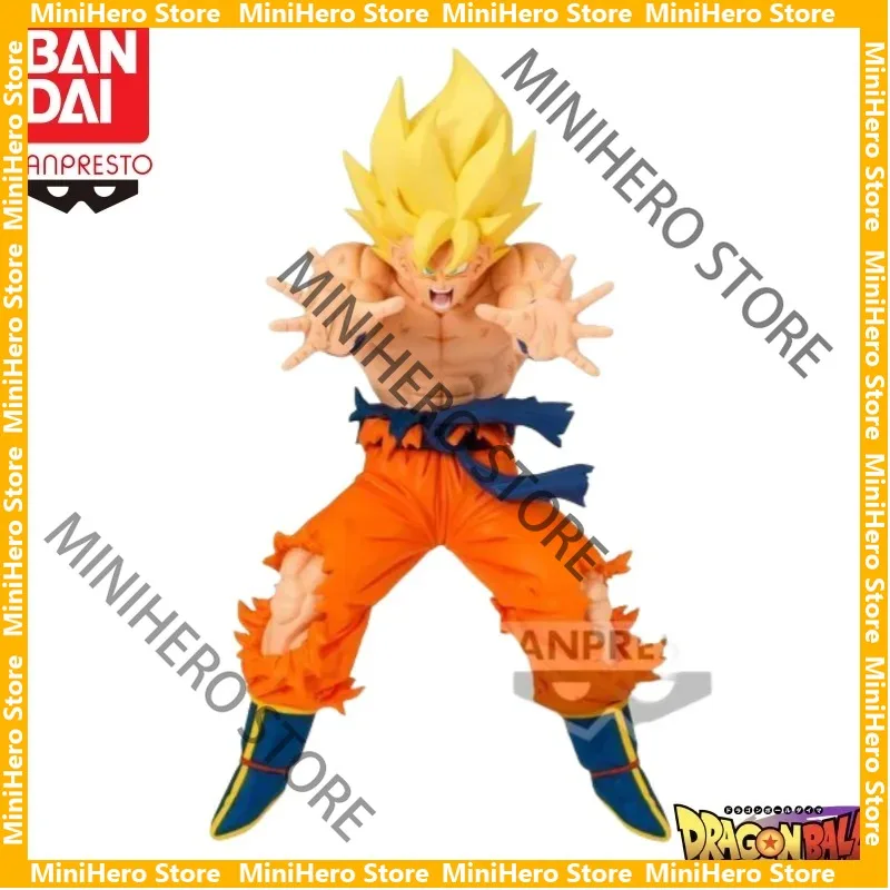 

В наличии Оригинальная фигурка Bandai Banpresto Dragon Ball Son Goku, масштаб 1/8, ПВХ, для демонстрации