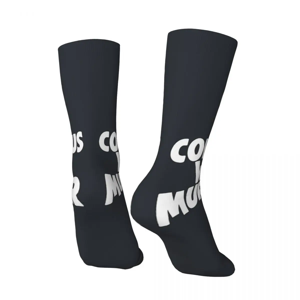 TIKI Columbus Was A Murderer Sock for Men Hip Hop Harajuku Columbus Day Seamless Pattern Printed Boys Crew Sock official-website