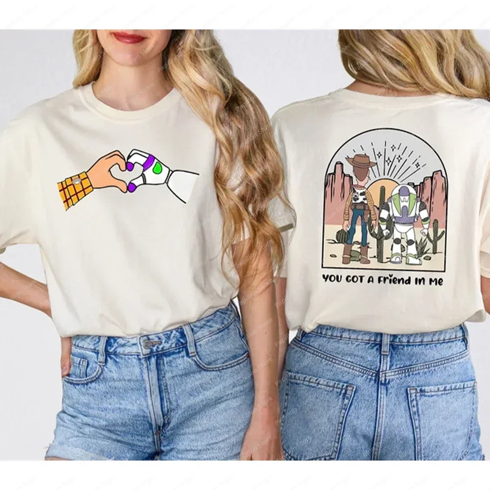 تي شيرت توي ستوري فريند تي شيرت بناتي رحلة تي شيرت حصلت على صديقًا فيي أفضل الملابس 2025 هدية Y2k جديد #2